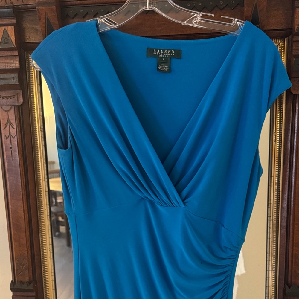 Ralph Lauren Vibrant Blue Dress